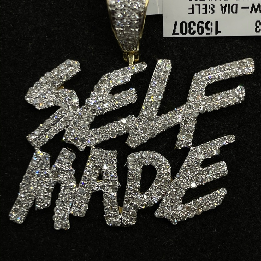 Self Made Diamond Pendant